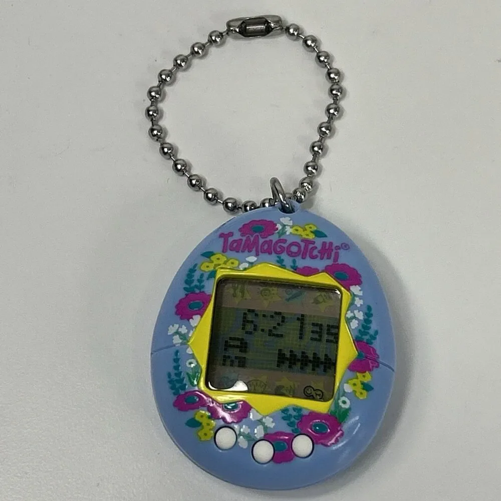 BANDAI Original Tamagotchi Garden Poppies Lavender Flowers